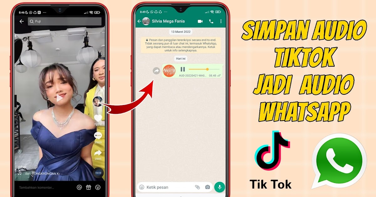 Cara Download Audio Di Tiktok Jadi Audio Whatsapp Rumah Multimedia